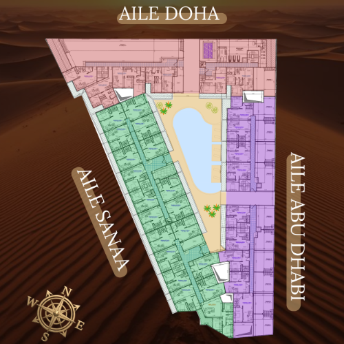 1 projet, 3 bâtiments